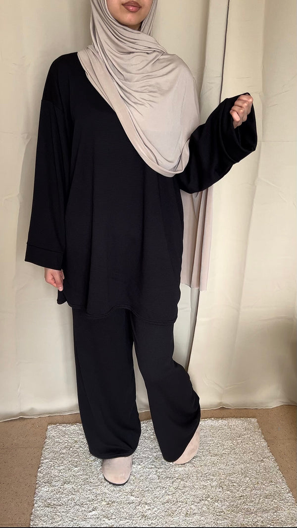 Ensemble long noir