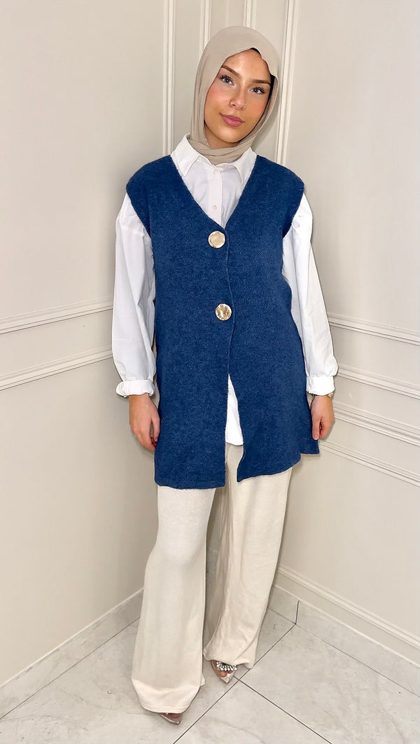 CARDIGAN • BLEU