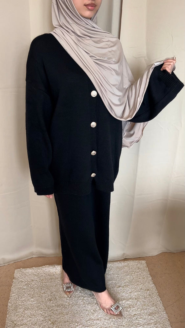 ENSEMBLE JUPE • NOIR