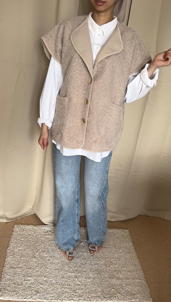 Cardigan beige