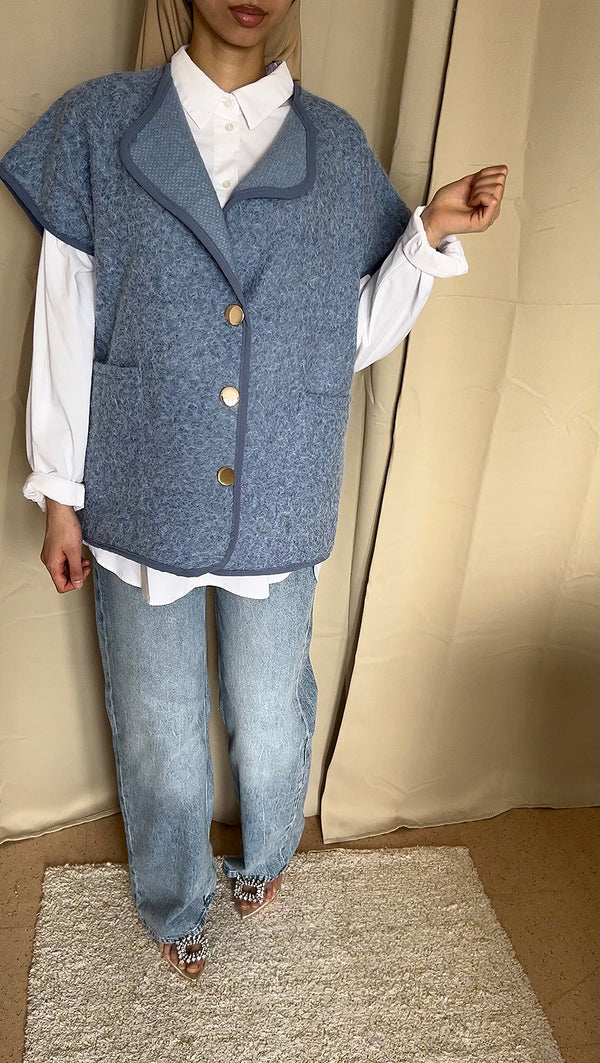 CARDIGAN • BLEU