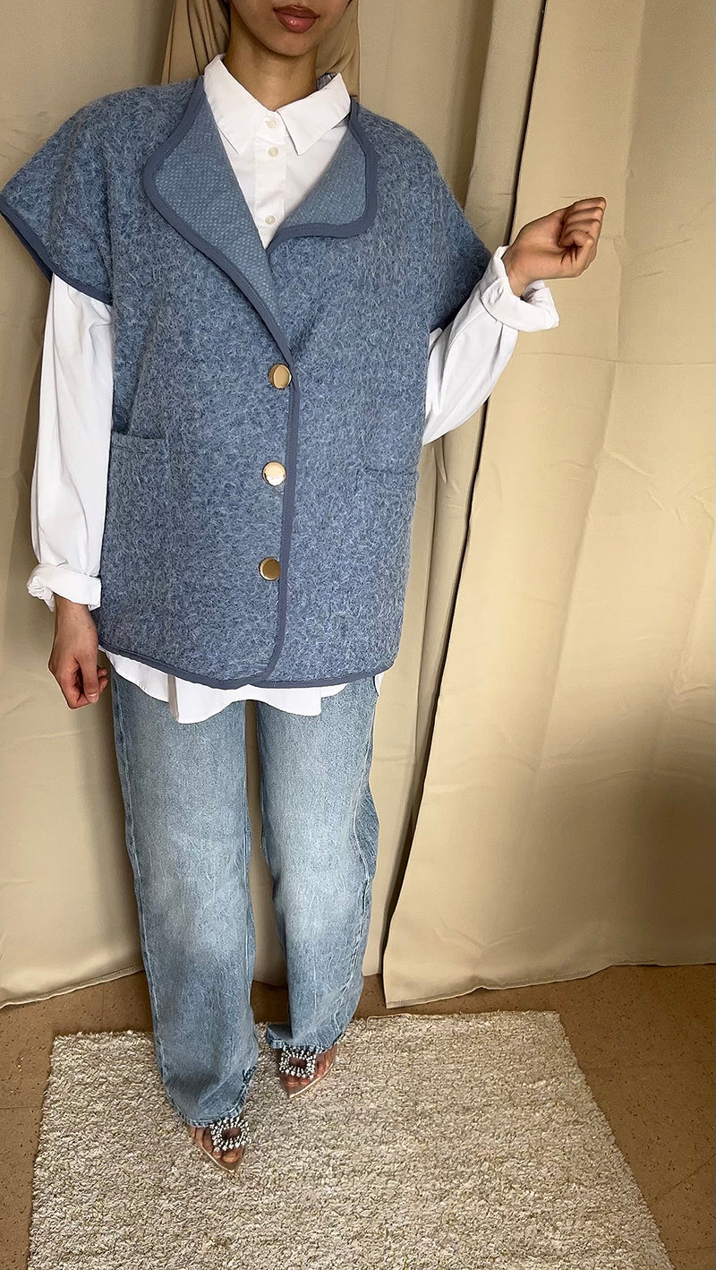 CARDIGAN • BLEU